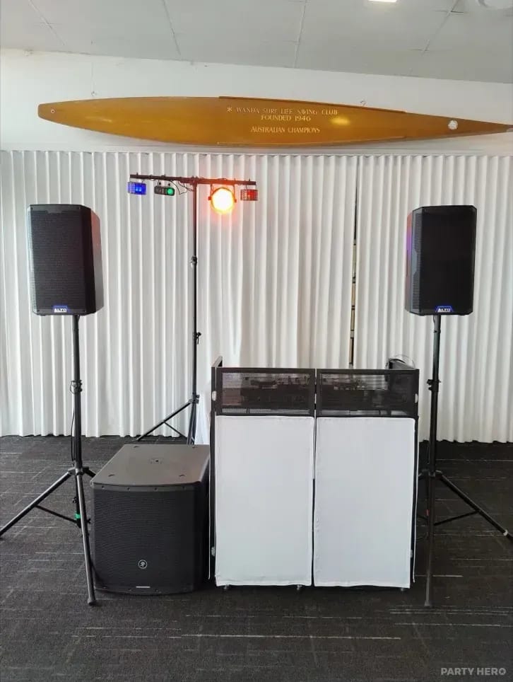 Party Backline - av hire in Sydney