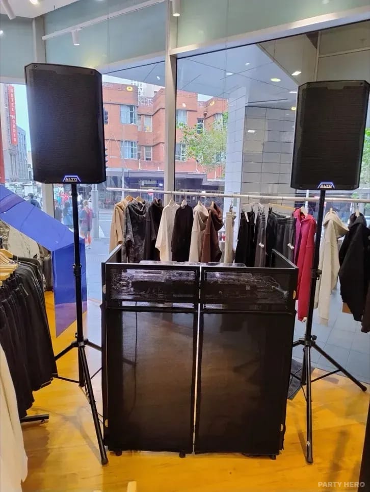 Party Backline - av hire in Sydney