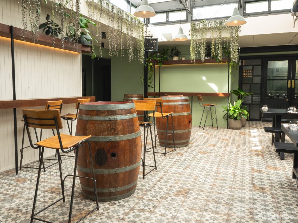 The Courtyard at Notting Hill Hotel - party venue in Melbourne