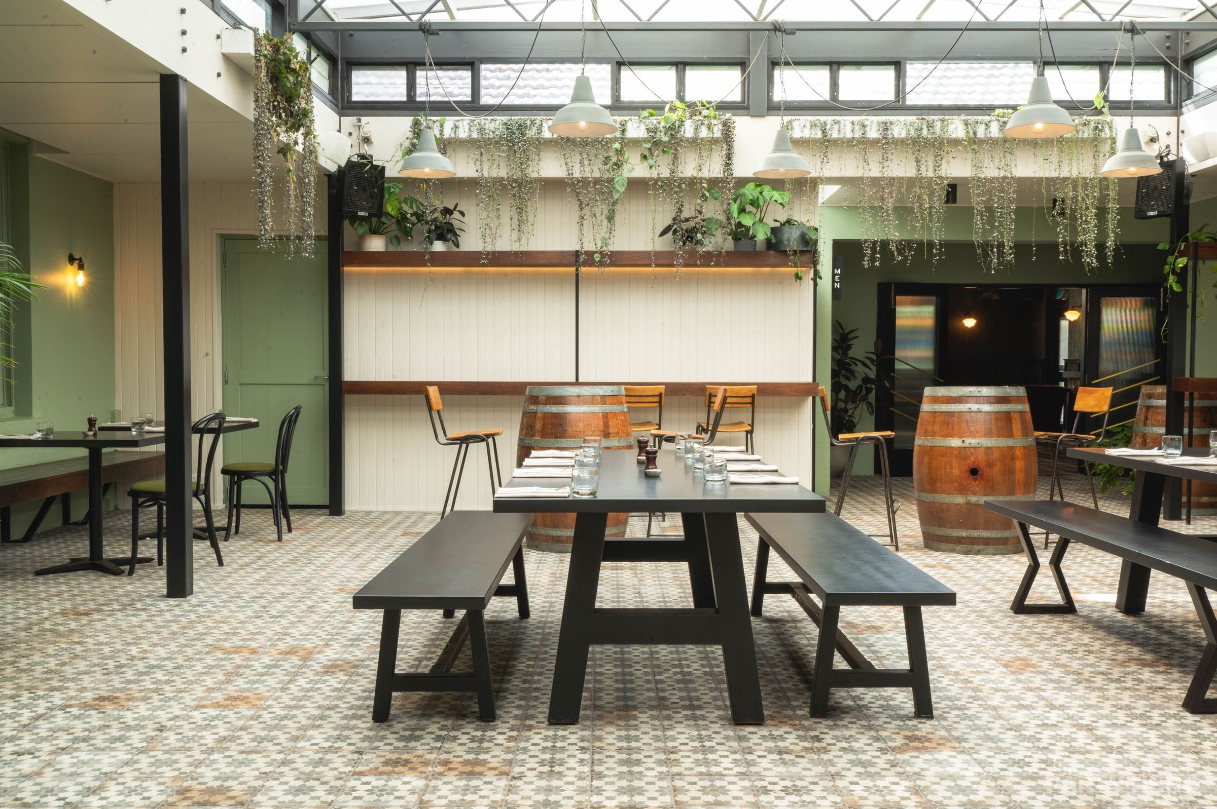 The Courtyard at Notting Hill Hotel - party venue in Melbourne