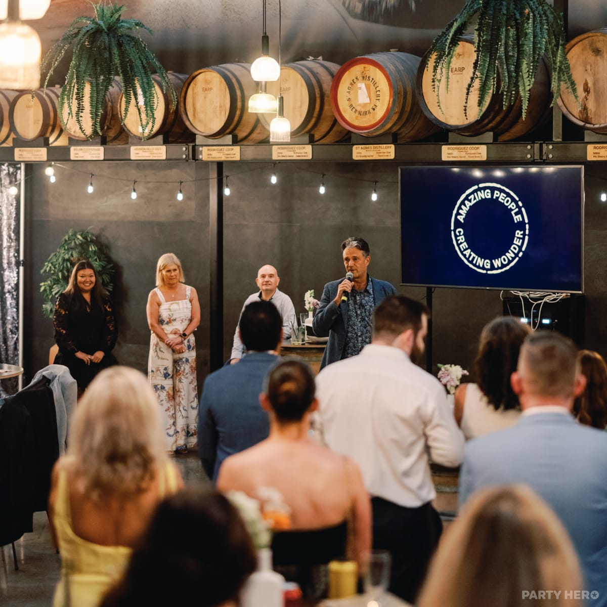 The Barrel Hall at Earp Distilling Co. - party venue in Newcastle