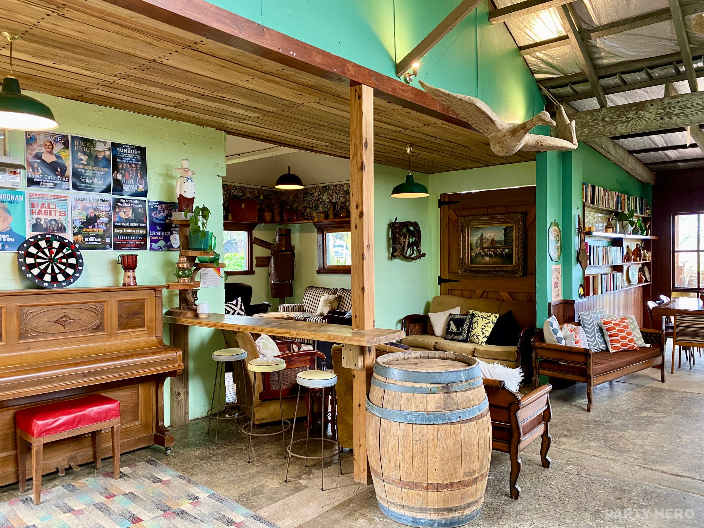 The Pig & Whistle - party venue on the Mornington Peninsula