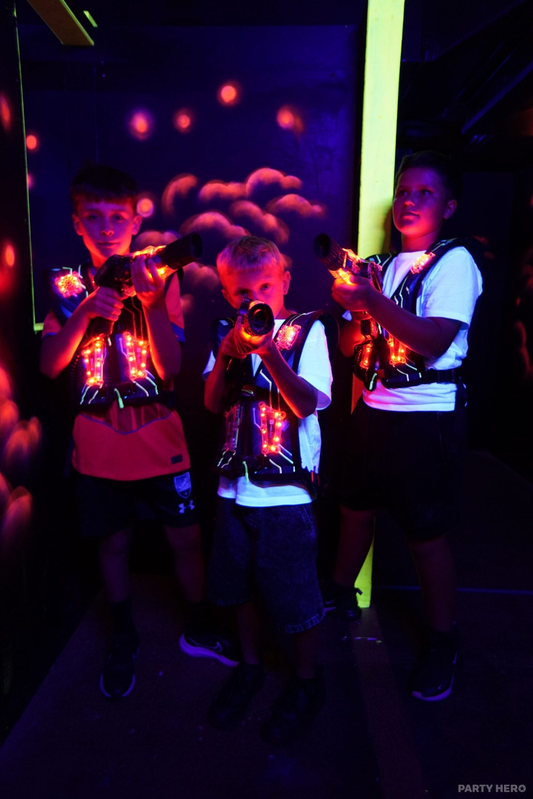 Underworld Laser paintball in Sydney - group bookings