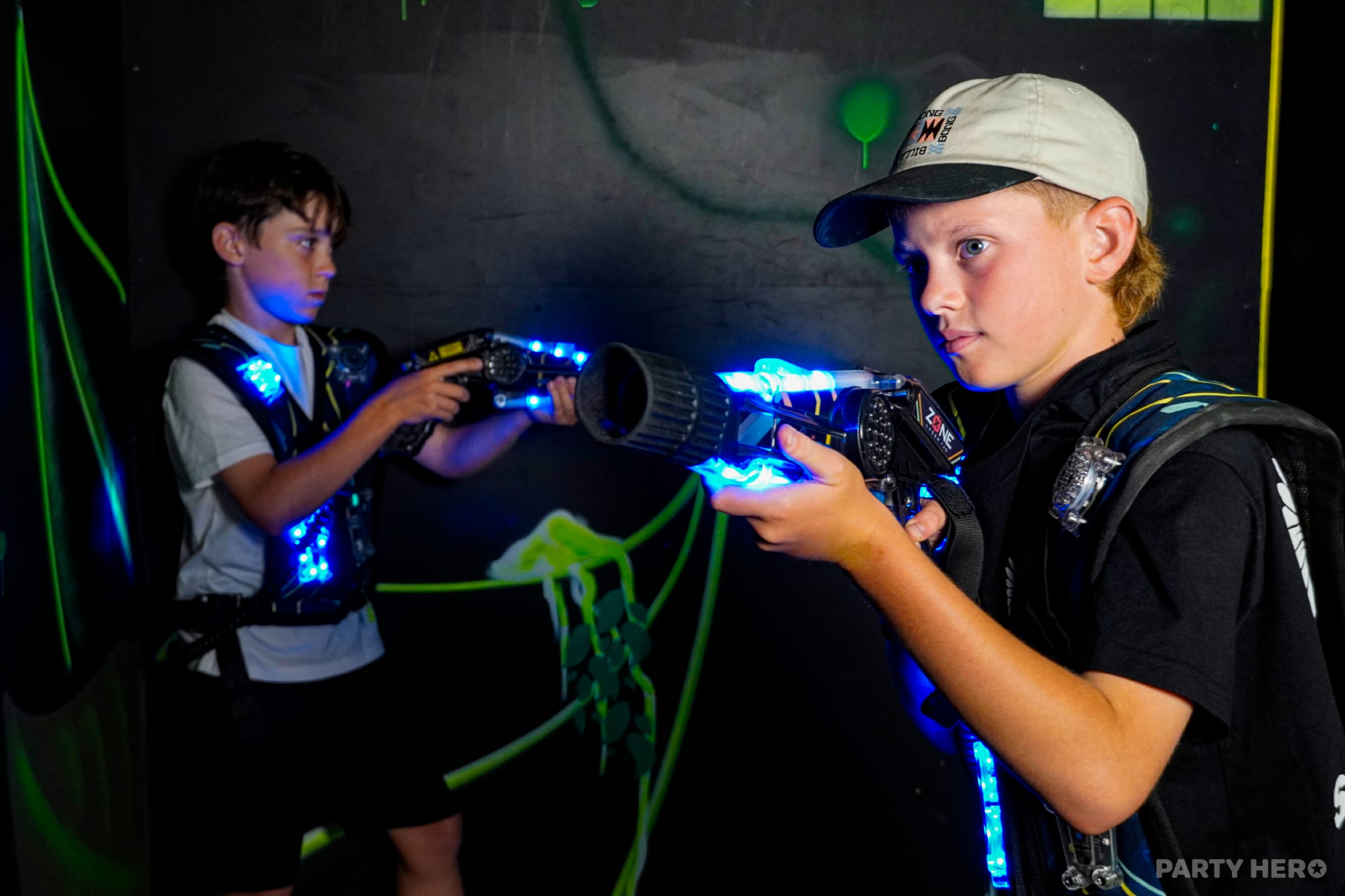 Underworld Laser paintball in Sydney - group bookings