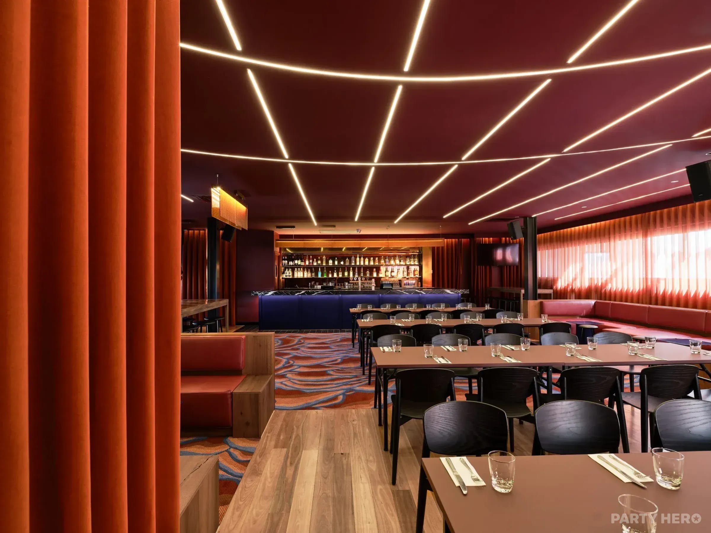 Upstairs at Royal Saxon - party venue in Melbourne