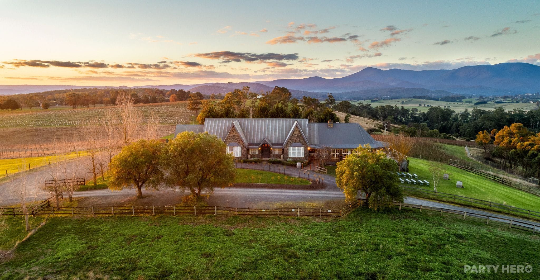 Riverstone Estate - party venue in the Yarra Valley