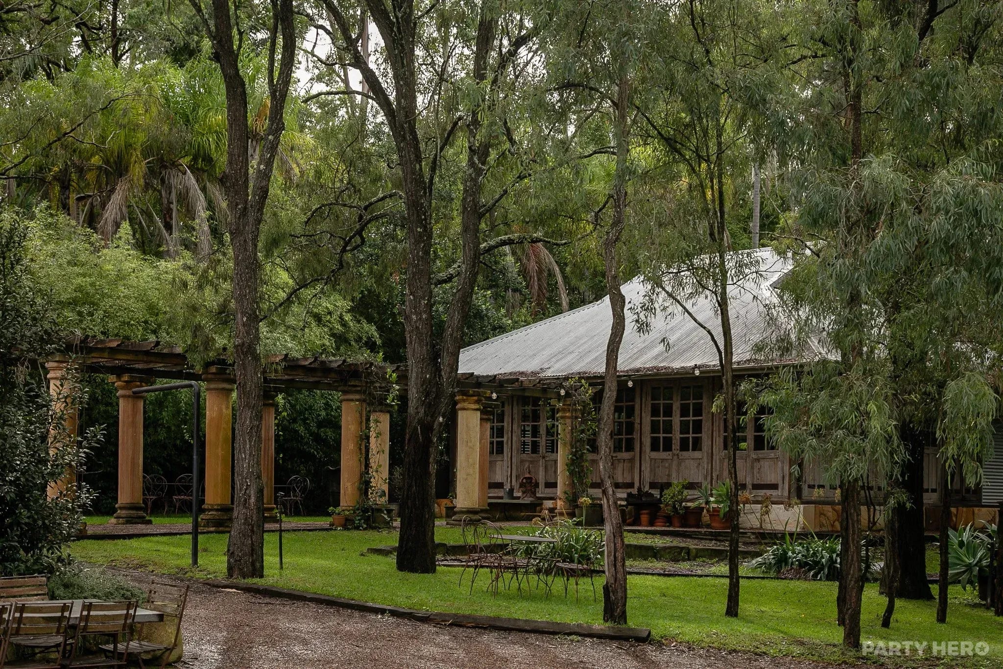 Leaves & Fishes - party venue in the Hunter Valley