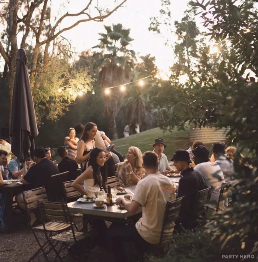 Leaves & Fishes - party venue in the Hunter Valley