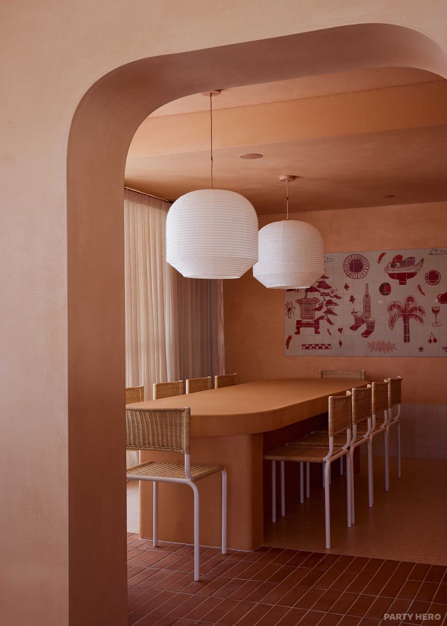 Private Dining Room at Light Years - party venue in Byron Bay