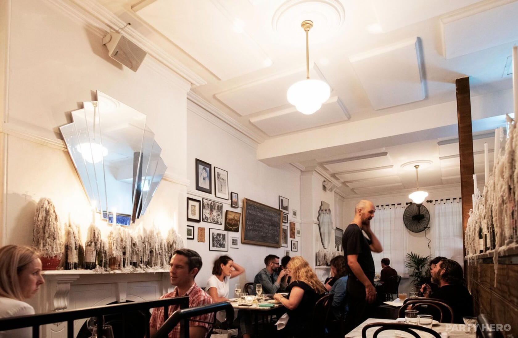 Private Dining Room at Osteria di Russo & Russo - party venue hire