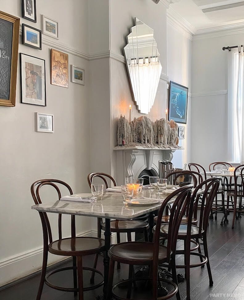 Private Dining Room at Osteria di Russo & Russo - party venue hire