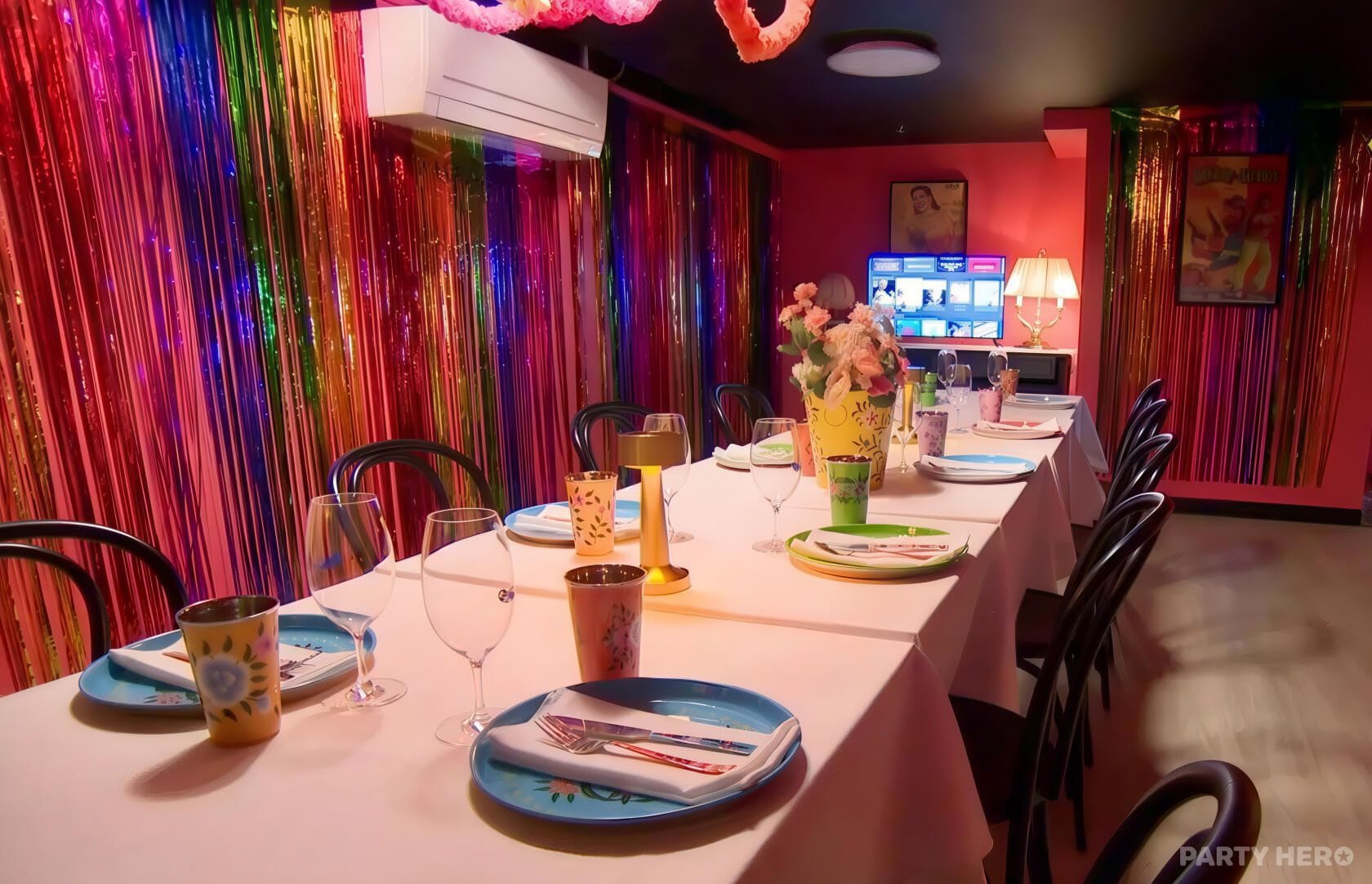 Private Dining Space at Pinky Ji - party venue hire