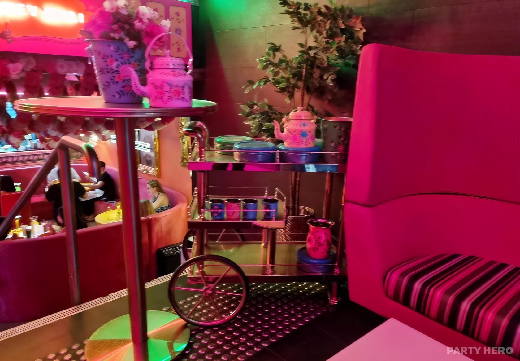 Private Dining Space at Pinky Ji - party venue hire