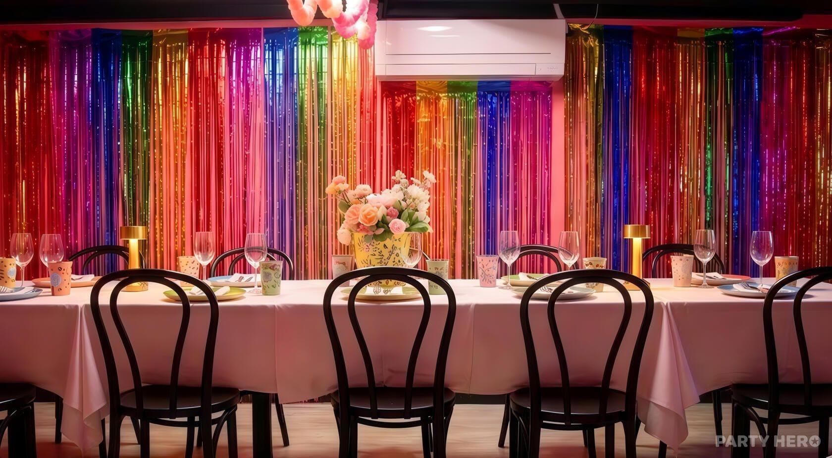 Private Dining Space at Pinky Ji - party venue hire