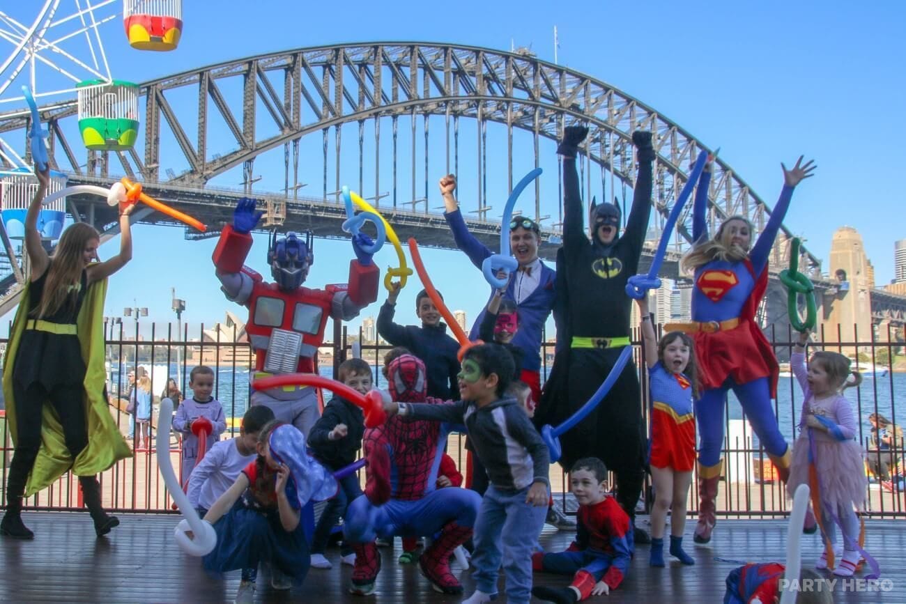 Superheroes Inc. activity in Sydney - group bookings