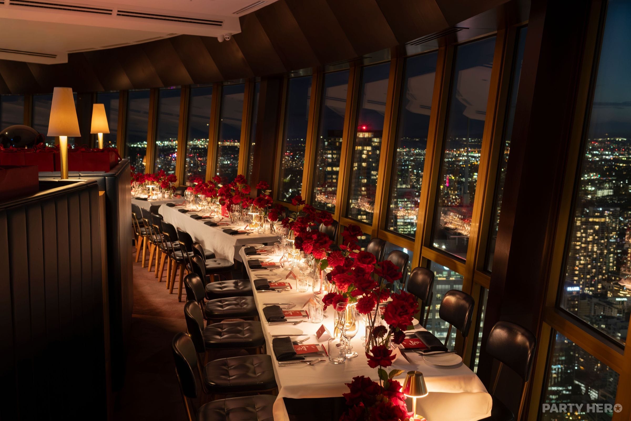 Infinity at Sydney Tower - party venue in Sydney