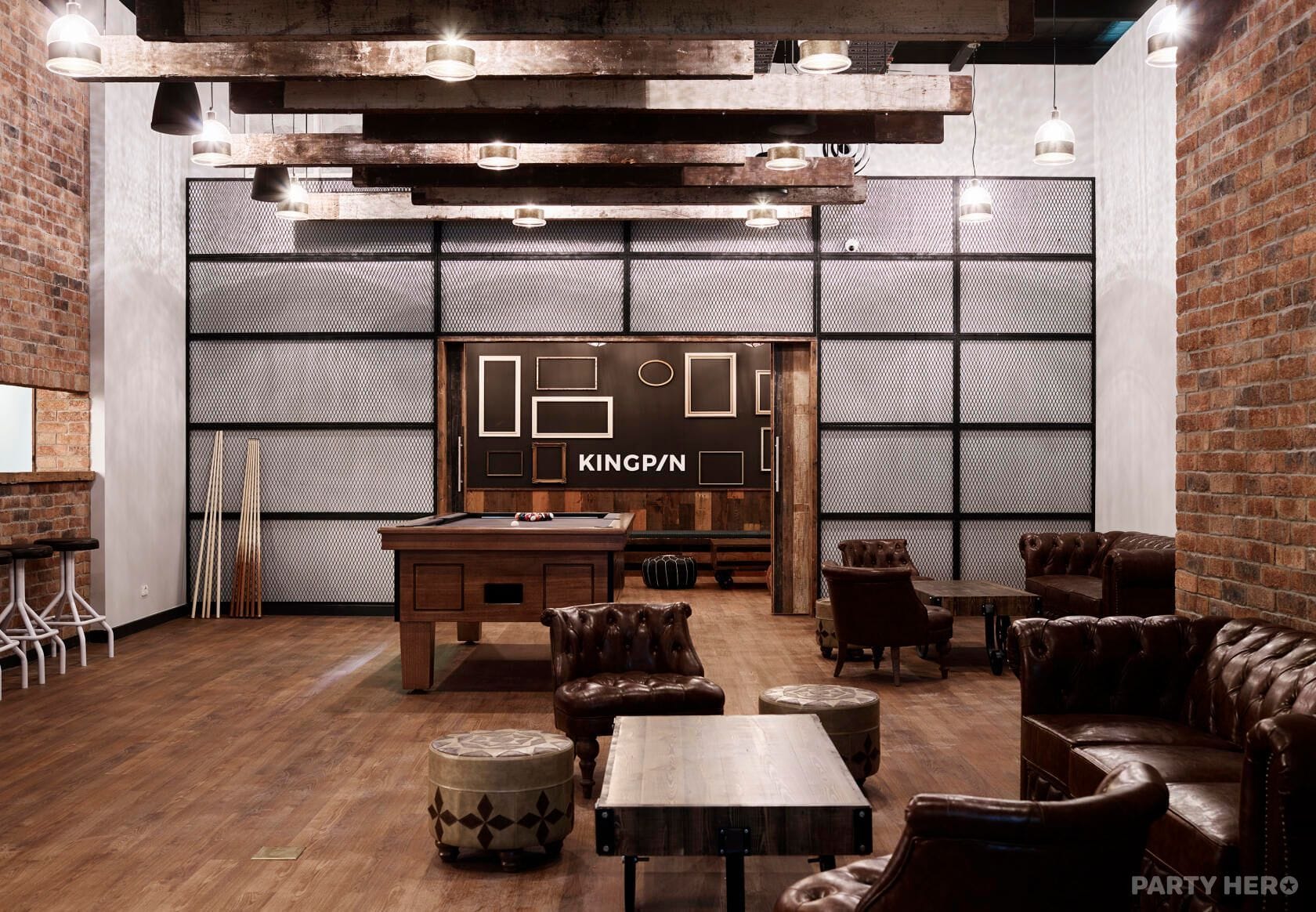 Room 300 at Kingpin North Strathfield - party venue hire