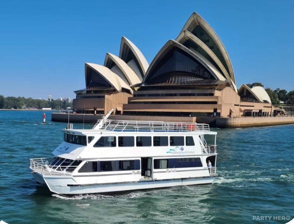 Sydney Pearl large function boat hire on Sydney Harbour