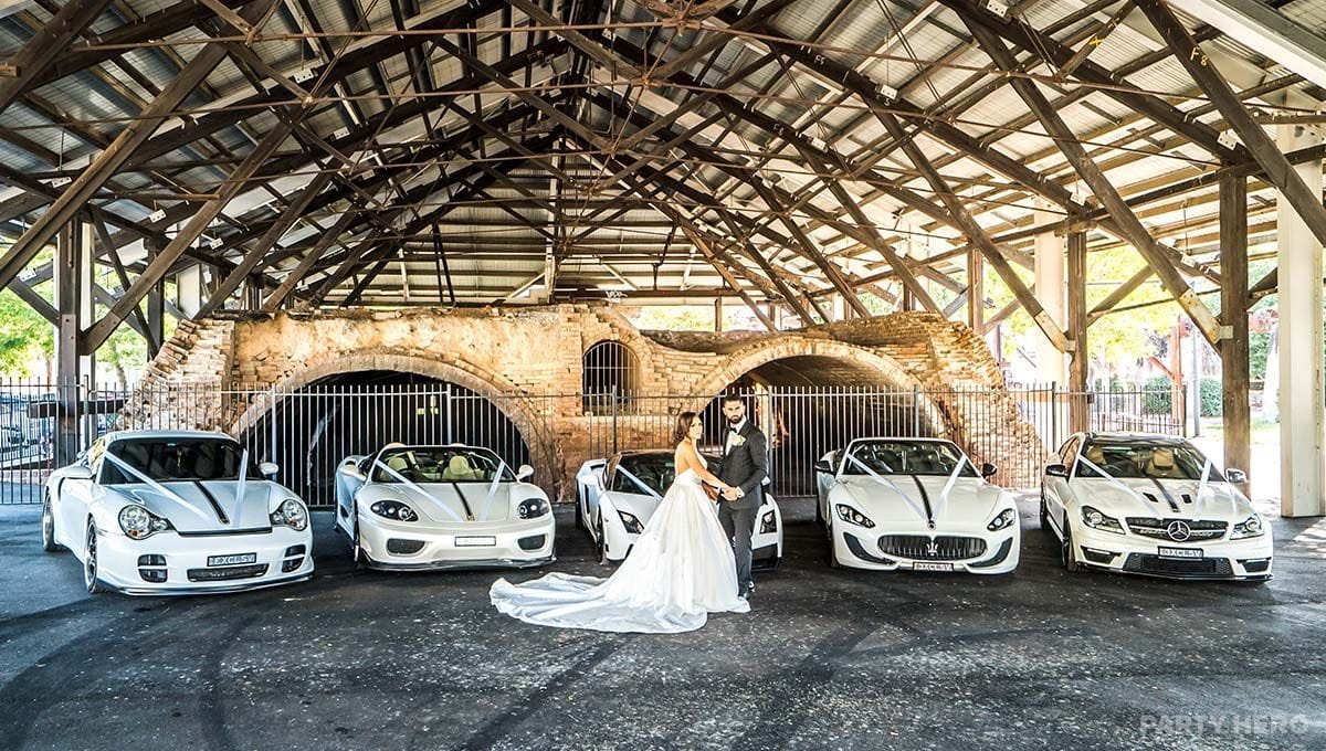 Exclusive Events Hire wedding car hire in Sydney