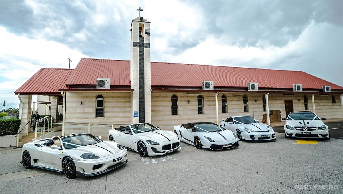 Exclusive Events Hire wedding car hire in Sydney
