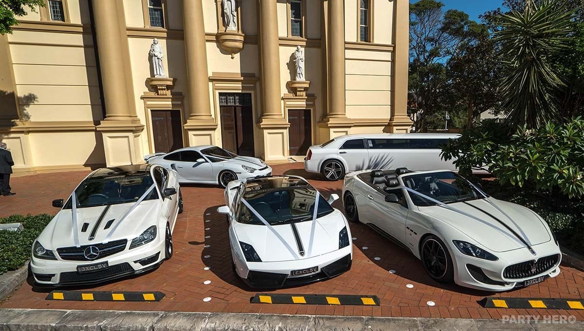 Exclusive Events Hire wedding car hire in Sydney