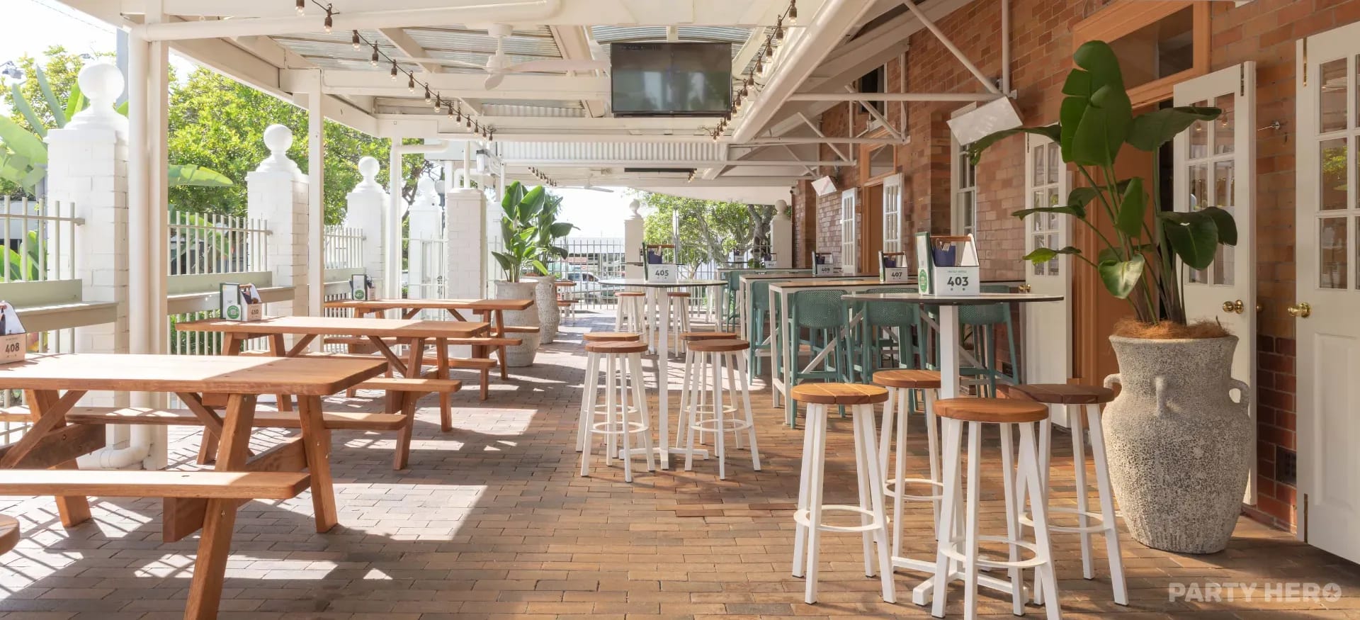 The Manly Hotel - party venue in Brisbane