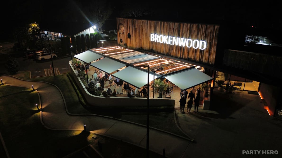 Brokenwood Wines - party venue in the Hunter Valley