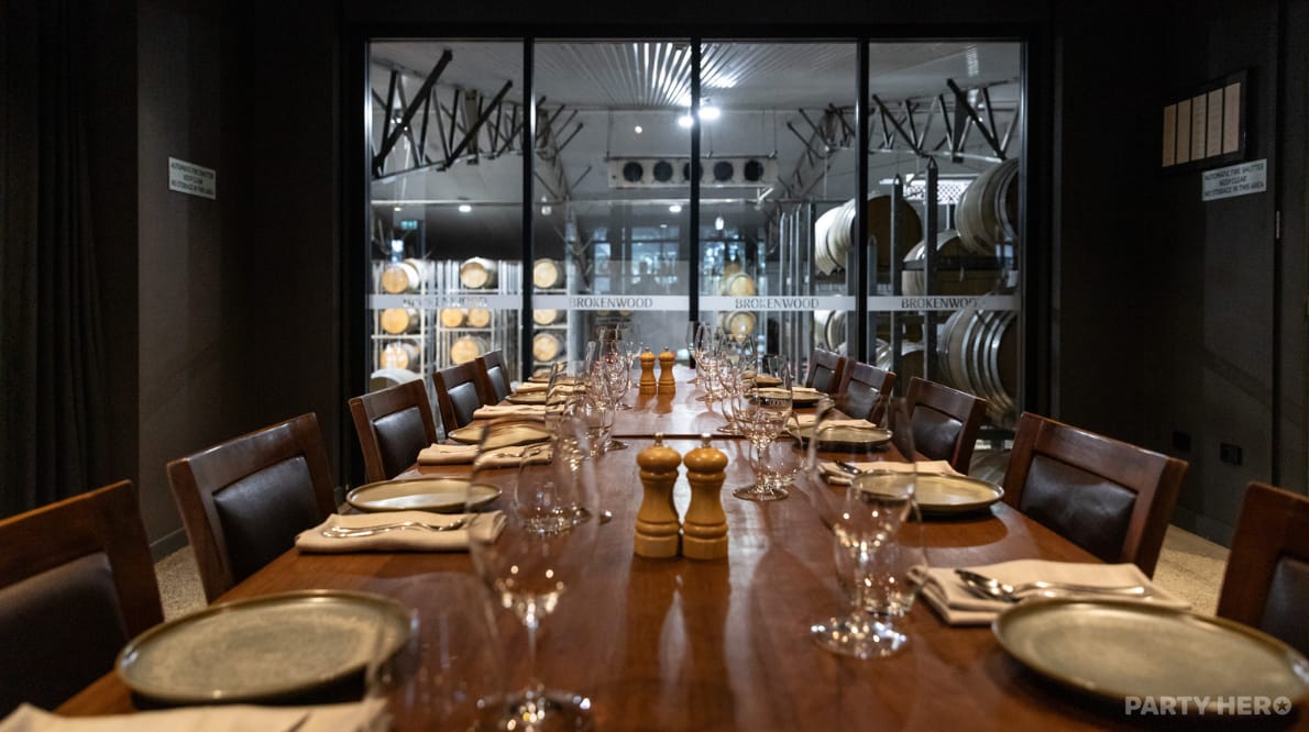 Brokenwood Wines - party venue in the Hunter Valley