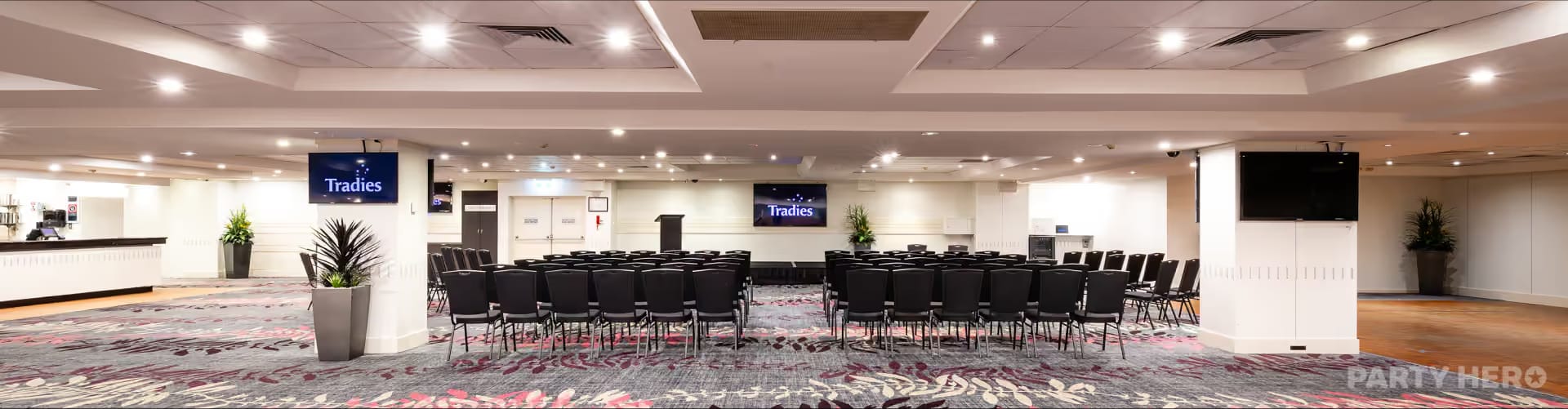 Elouera Room at Tradies Gymea - party venue in Sydney