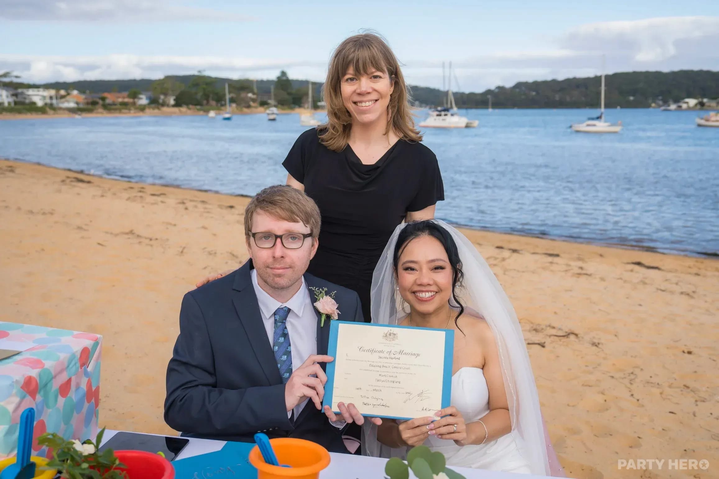 Cinta Celebrant - wedding celebrant on the Central Coast