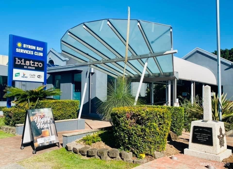 Byron Bay Services Club - party venue in Byron Bay