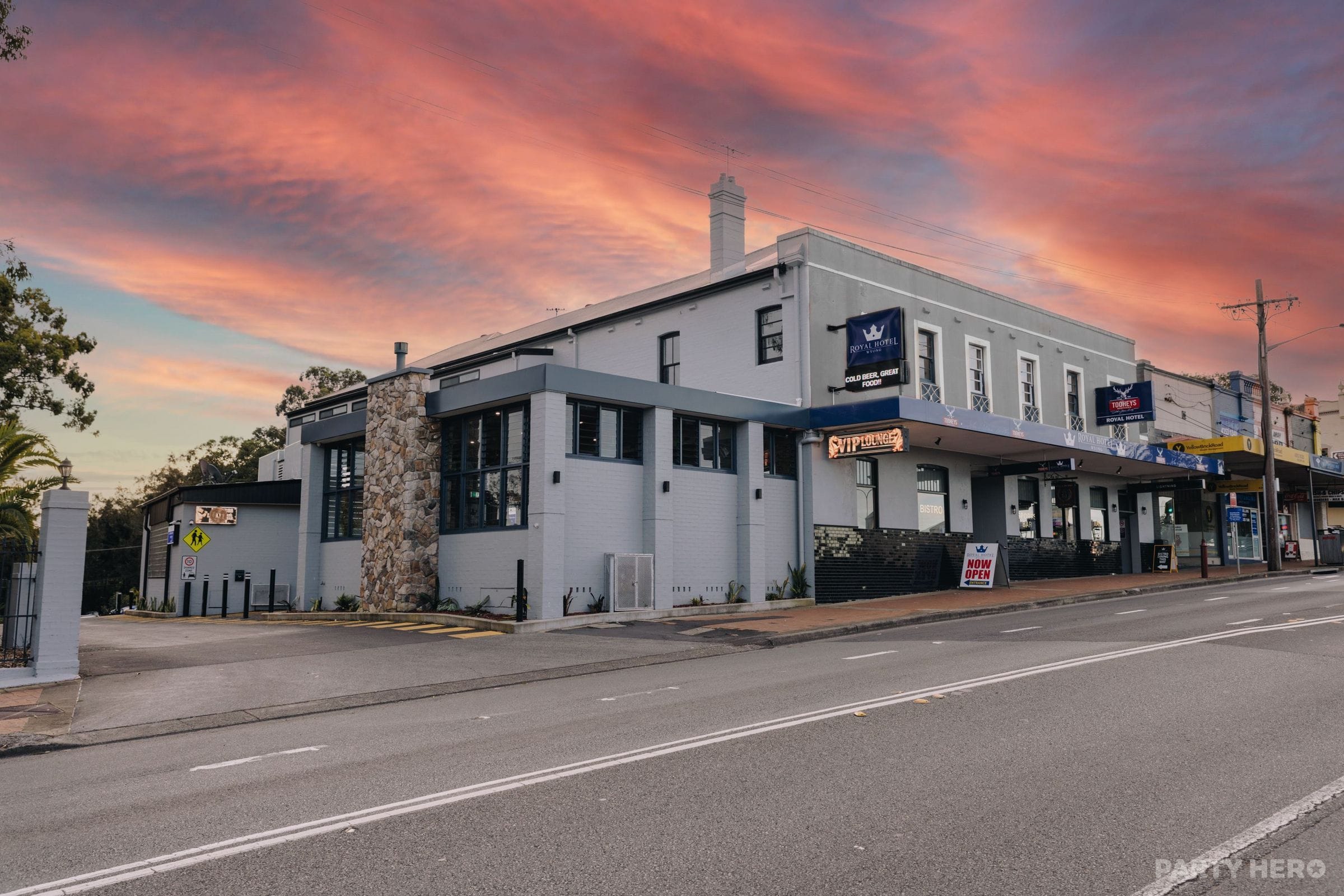 Royal Hotel Wyong - party venue on the Central Coast