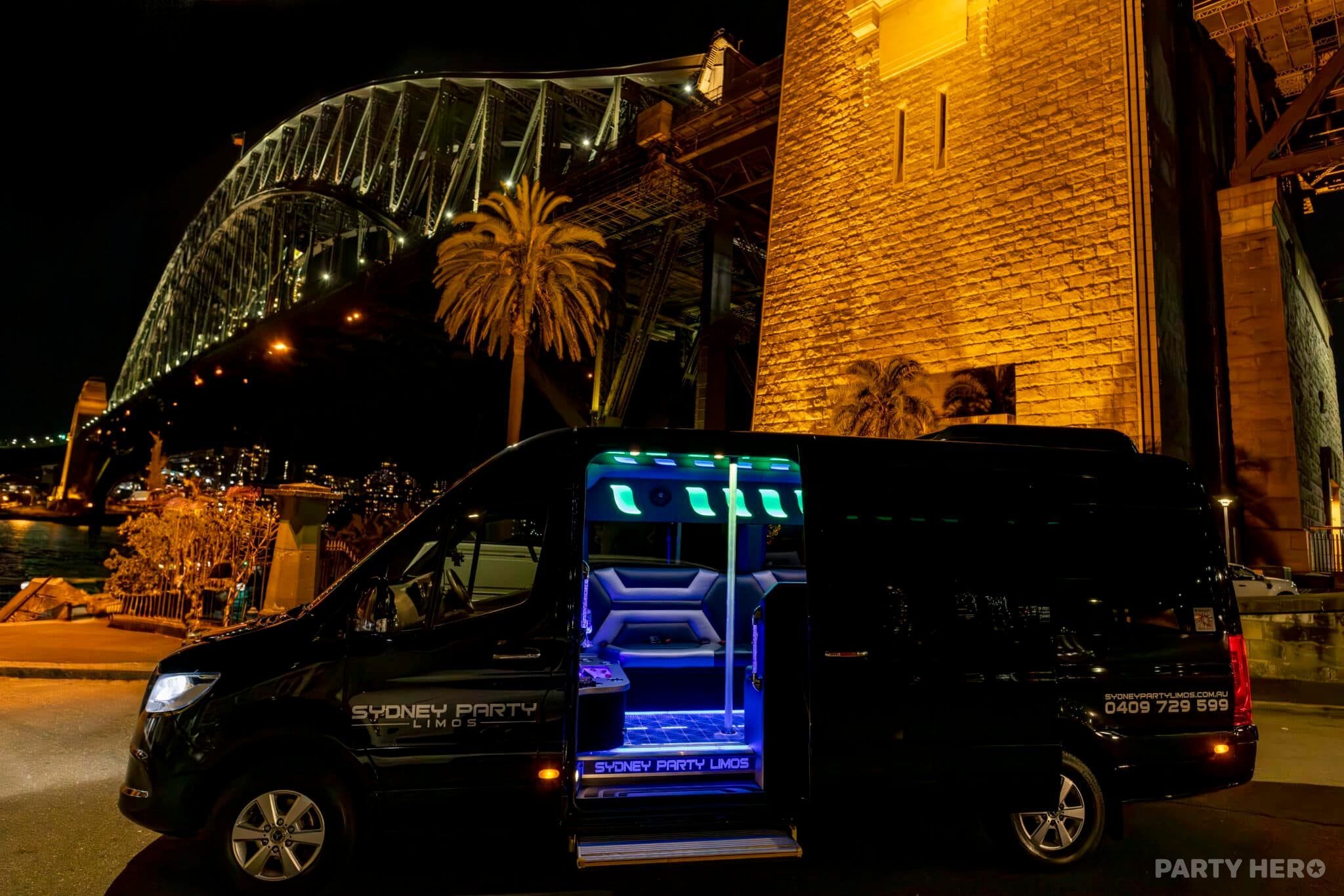 Sydney Party Limos - party bus hire in Sydney