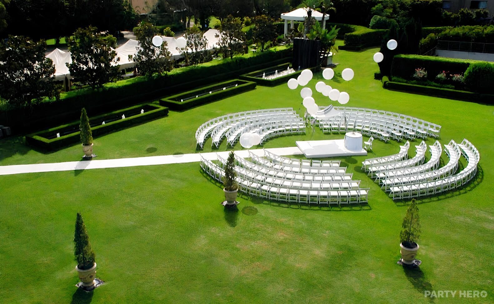 Gardens at Miramare Gardens - party venue hire