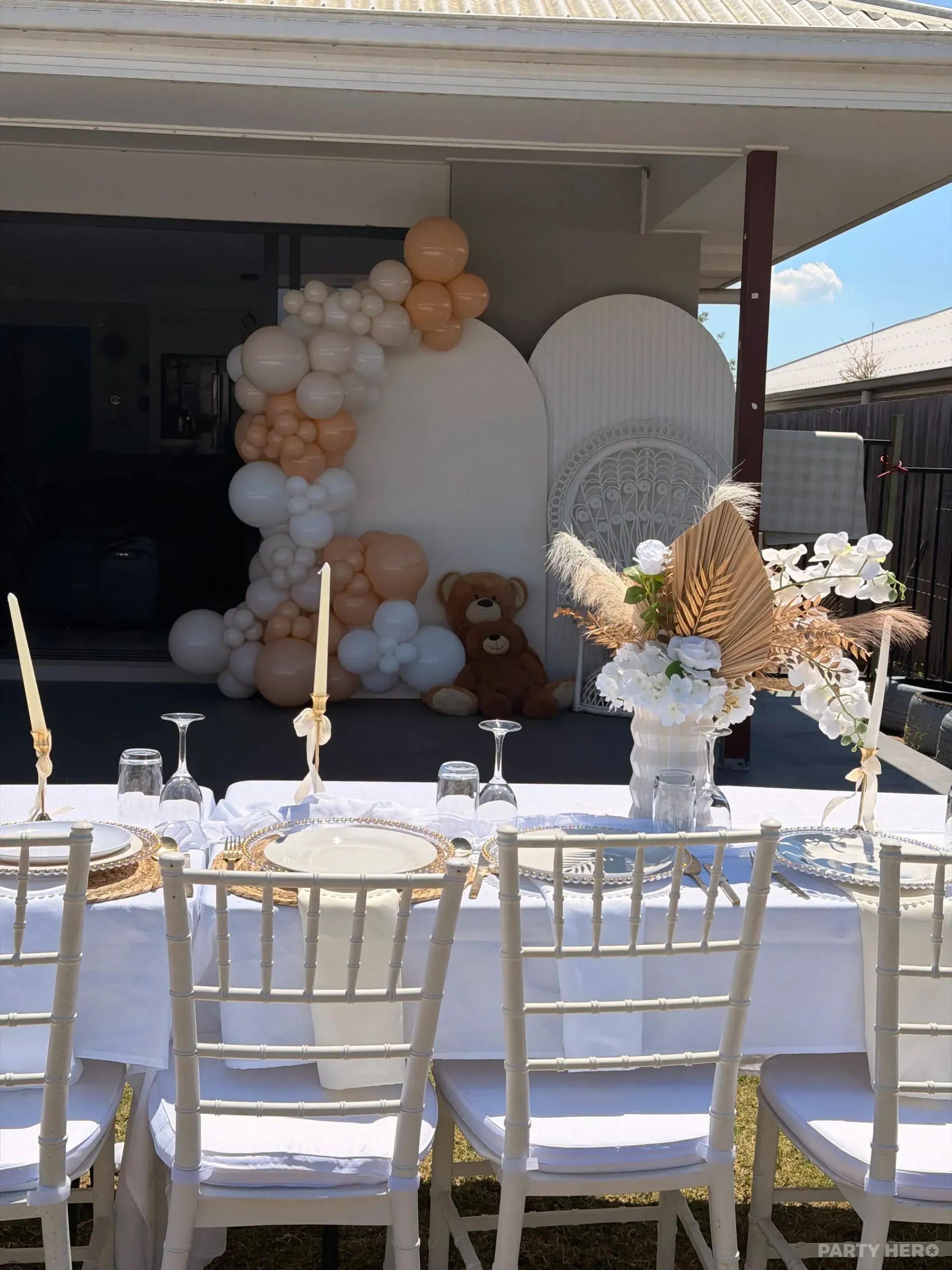 S&L Events - event styling in Brisbane