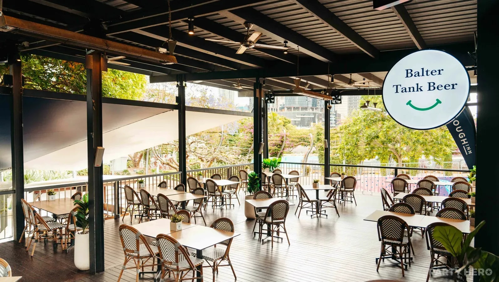 The Plough Inn - party venue in Brisbane