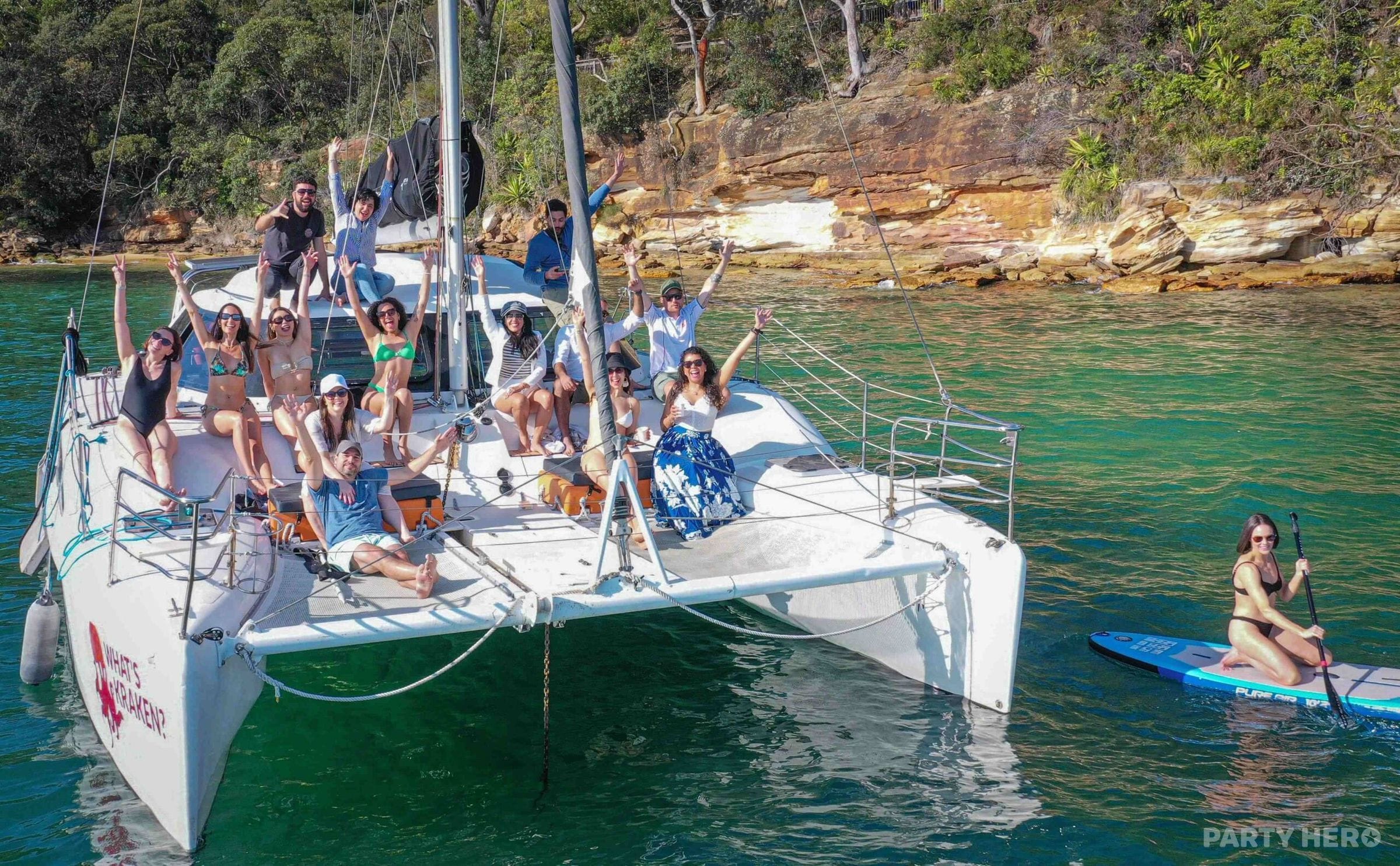 Boat Party Hire activity in Sydney - group bookings