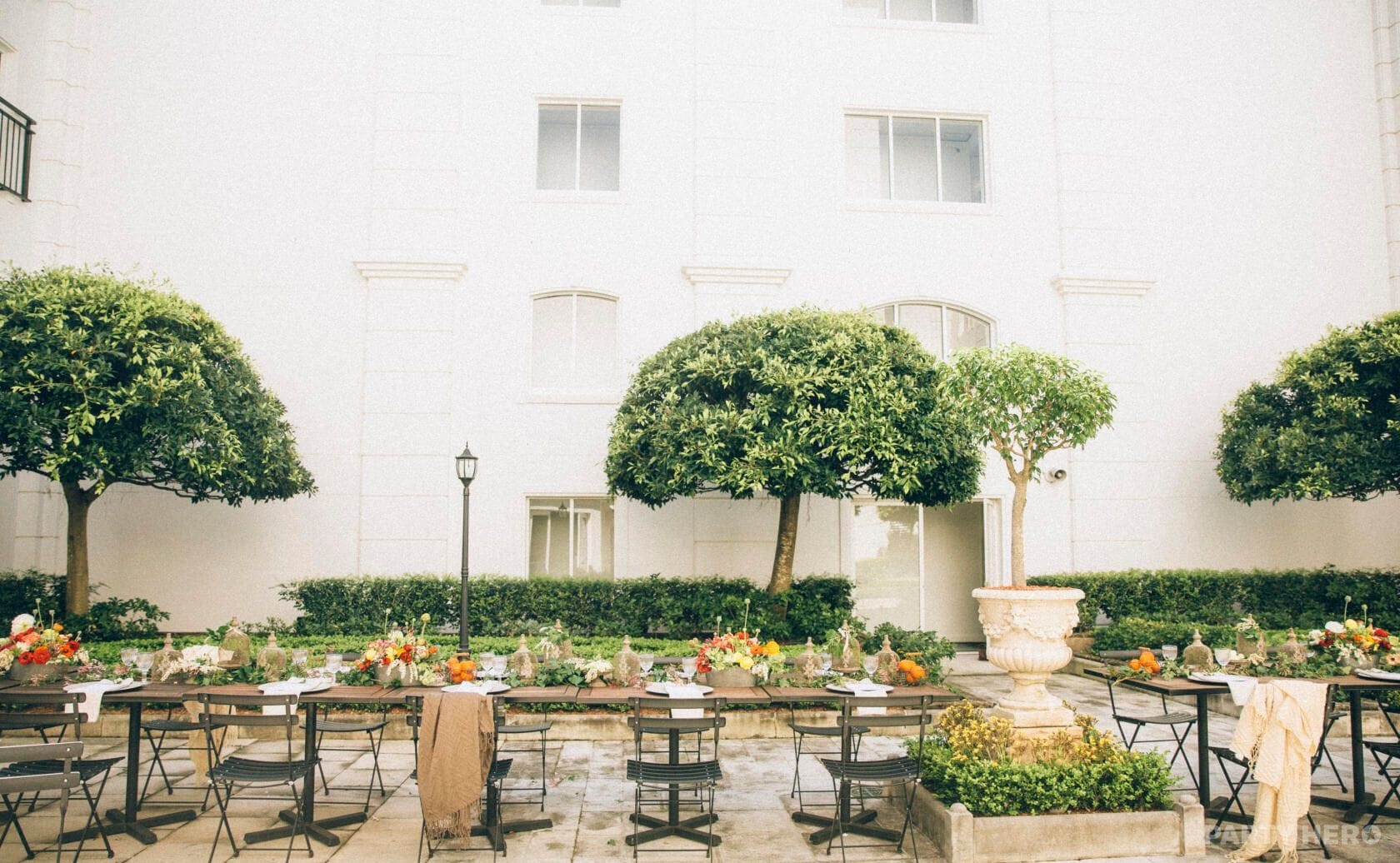 Courtyard at InterContinental Sydney Double Bay - party venue hire