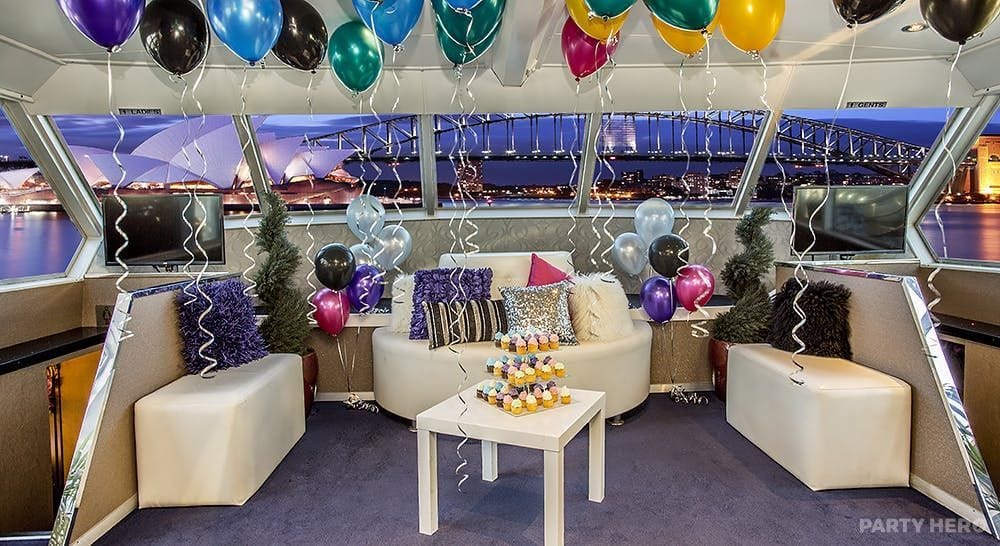 Jerry Bailey large function boat hire on Sydney Harbour