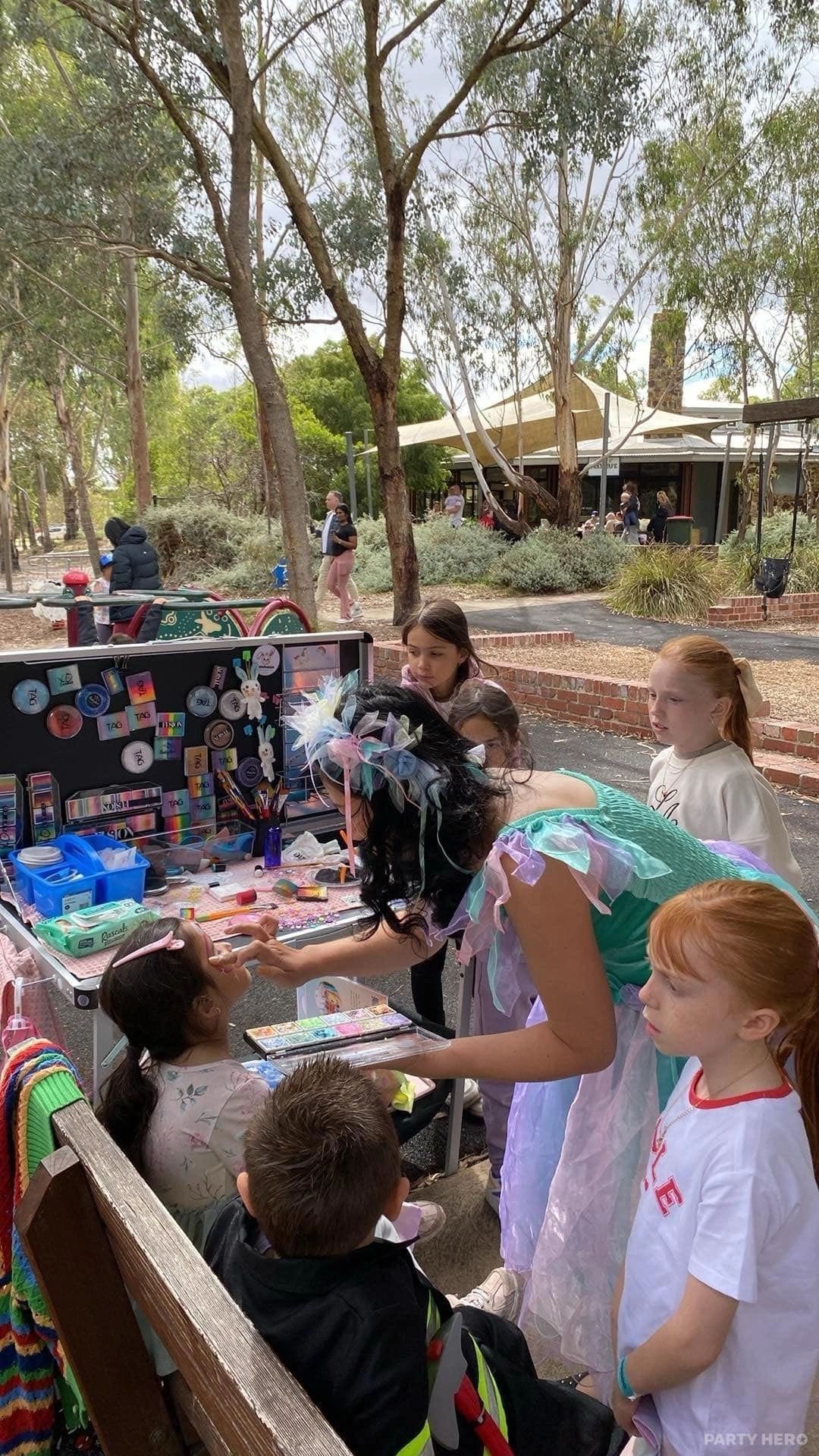 Cute Rabbit Face Painting - party hire in Melbourne