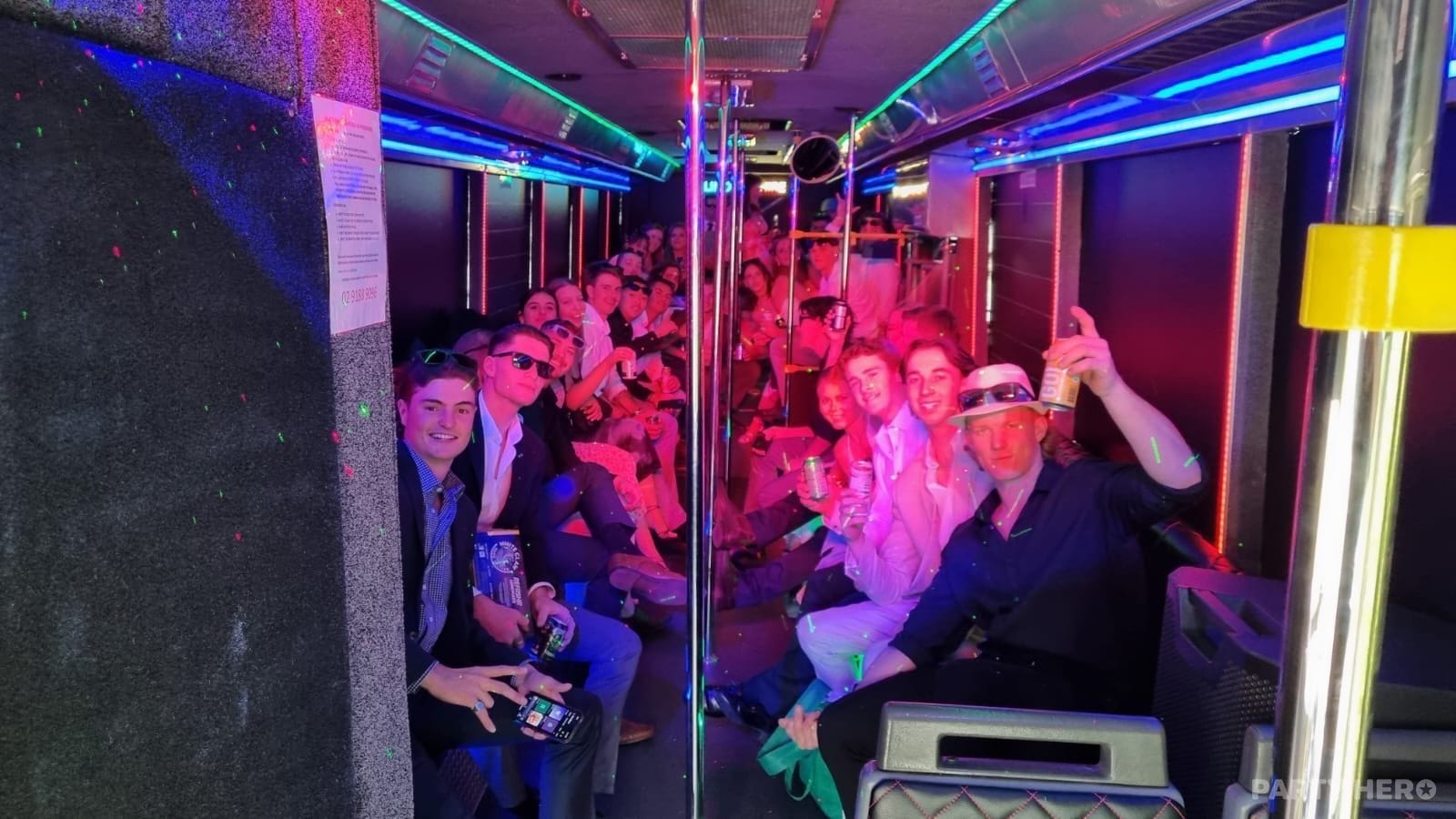 Limo Bus Hire activity in Sydney - group bookings