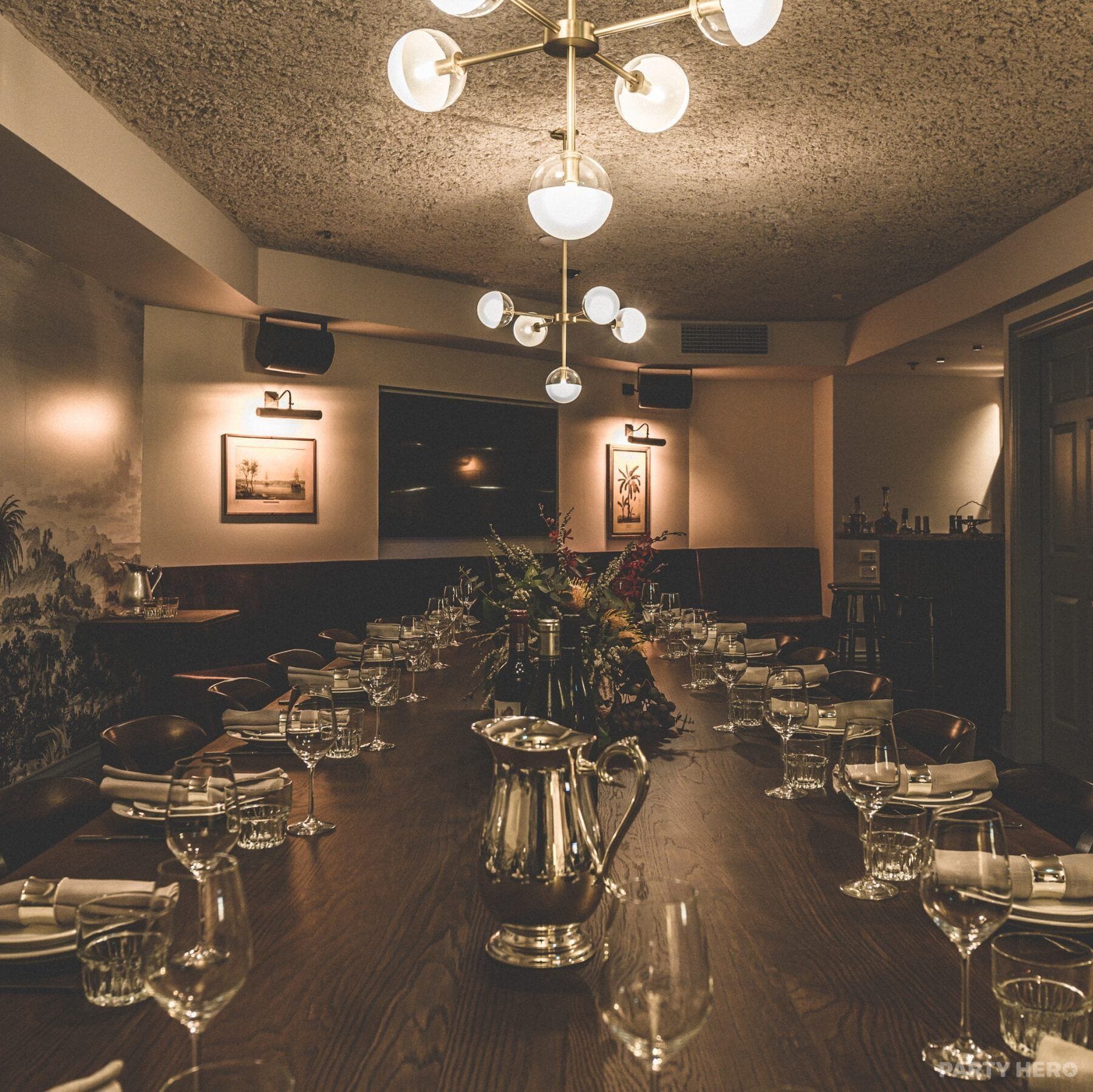 The Norfolk Room at The Gidley - private dining room in Sydney