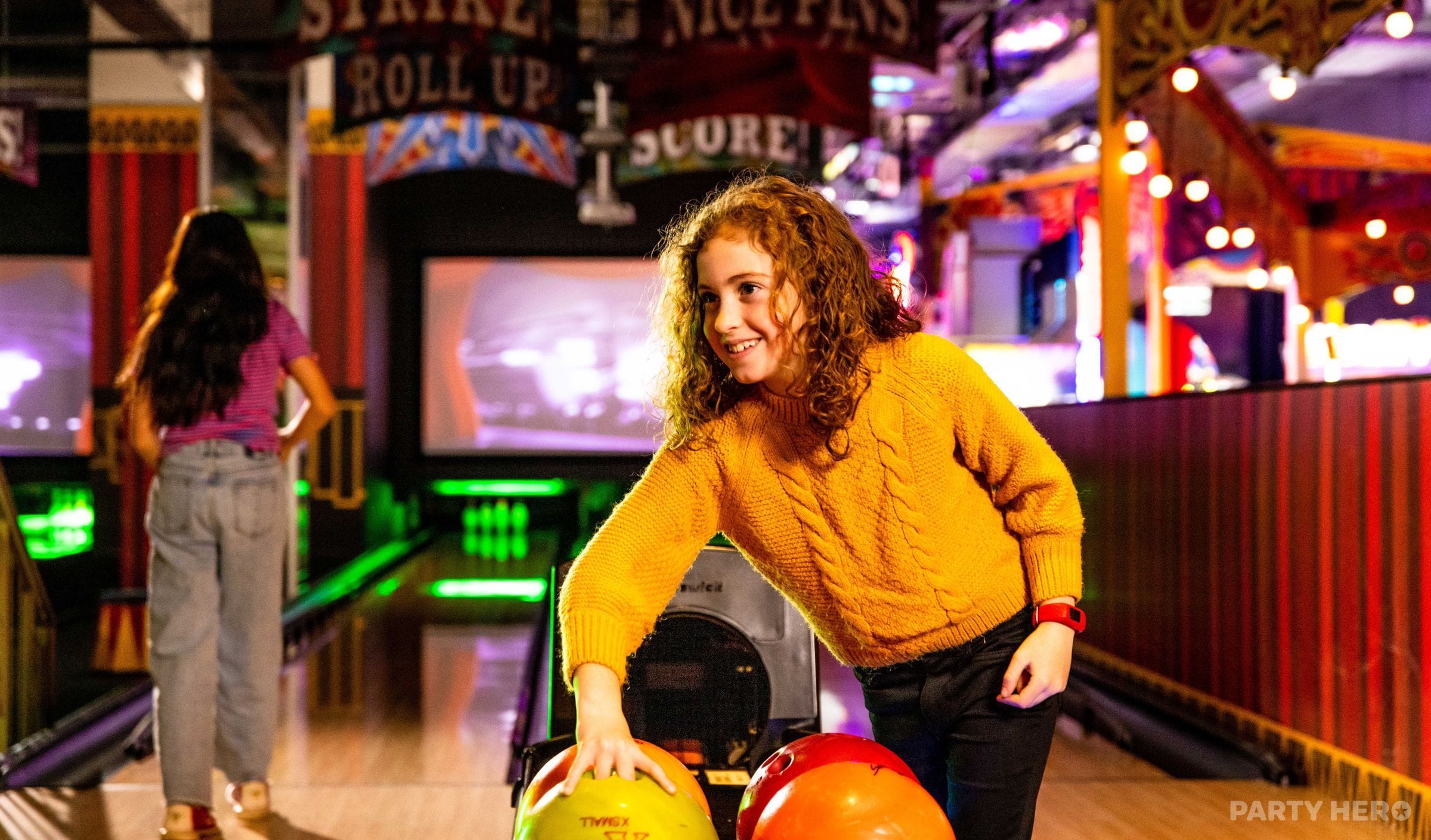Archie Brothers Cirque Electriq Docklands - ten pin bowling in Melbourne