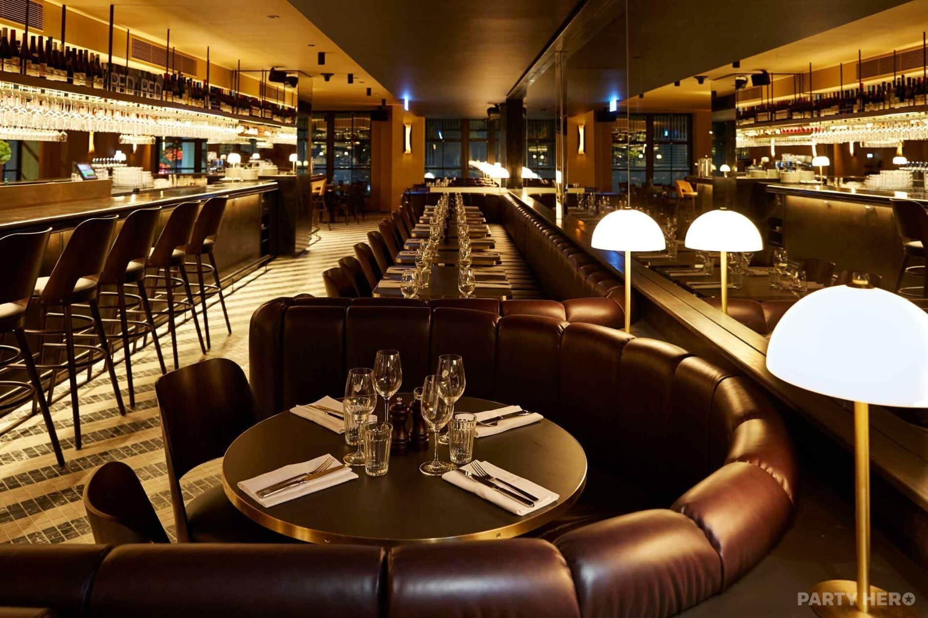 Menzies Bar & Bistro at Shell House - party venue in Sydney