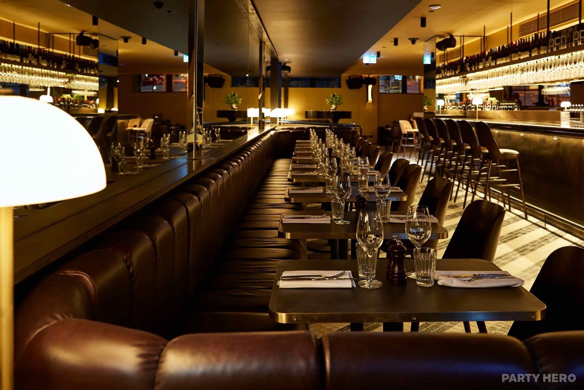 Menzies Bar & Bistro at Shell House - party venue in Sydney