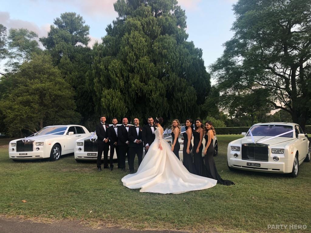 Prestige Hire wedding car hire in Sydney