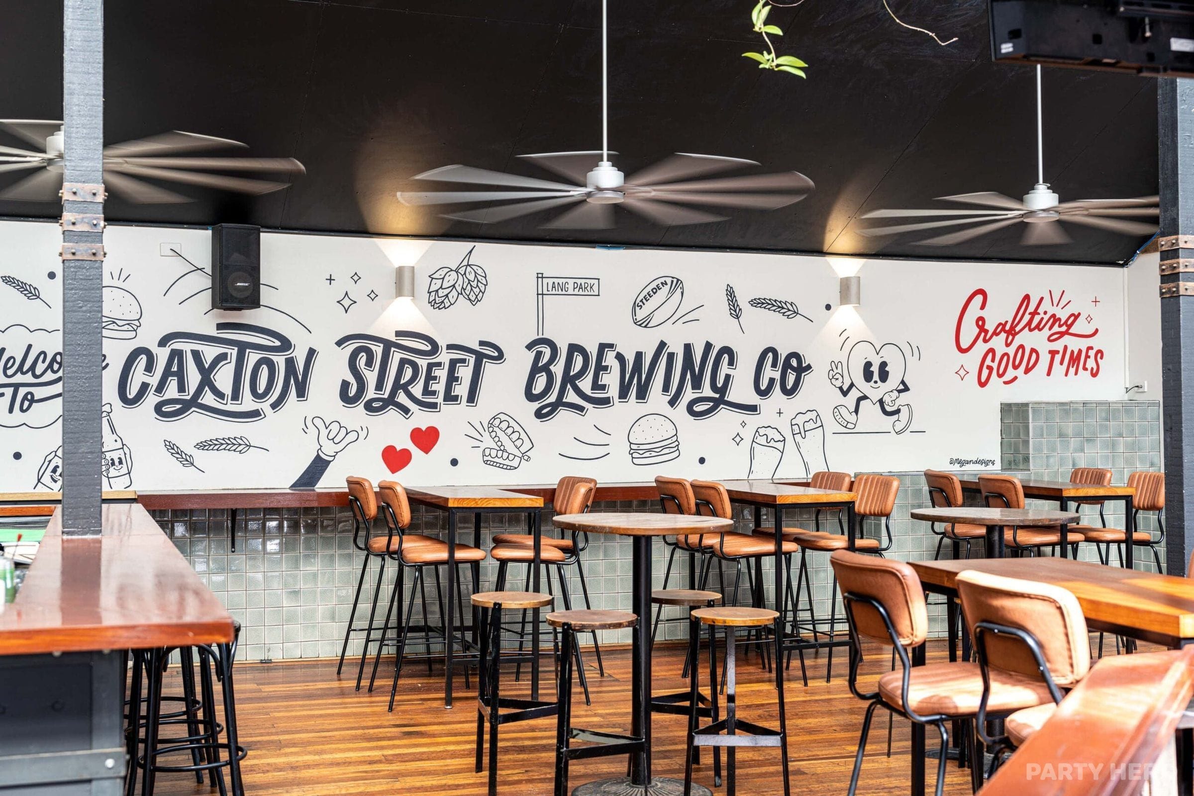 Caxton Street Brewing Co - party venue in Brisbane