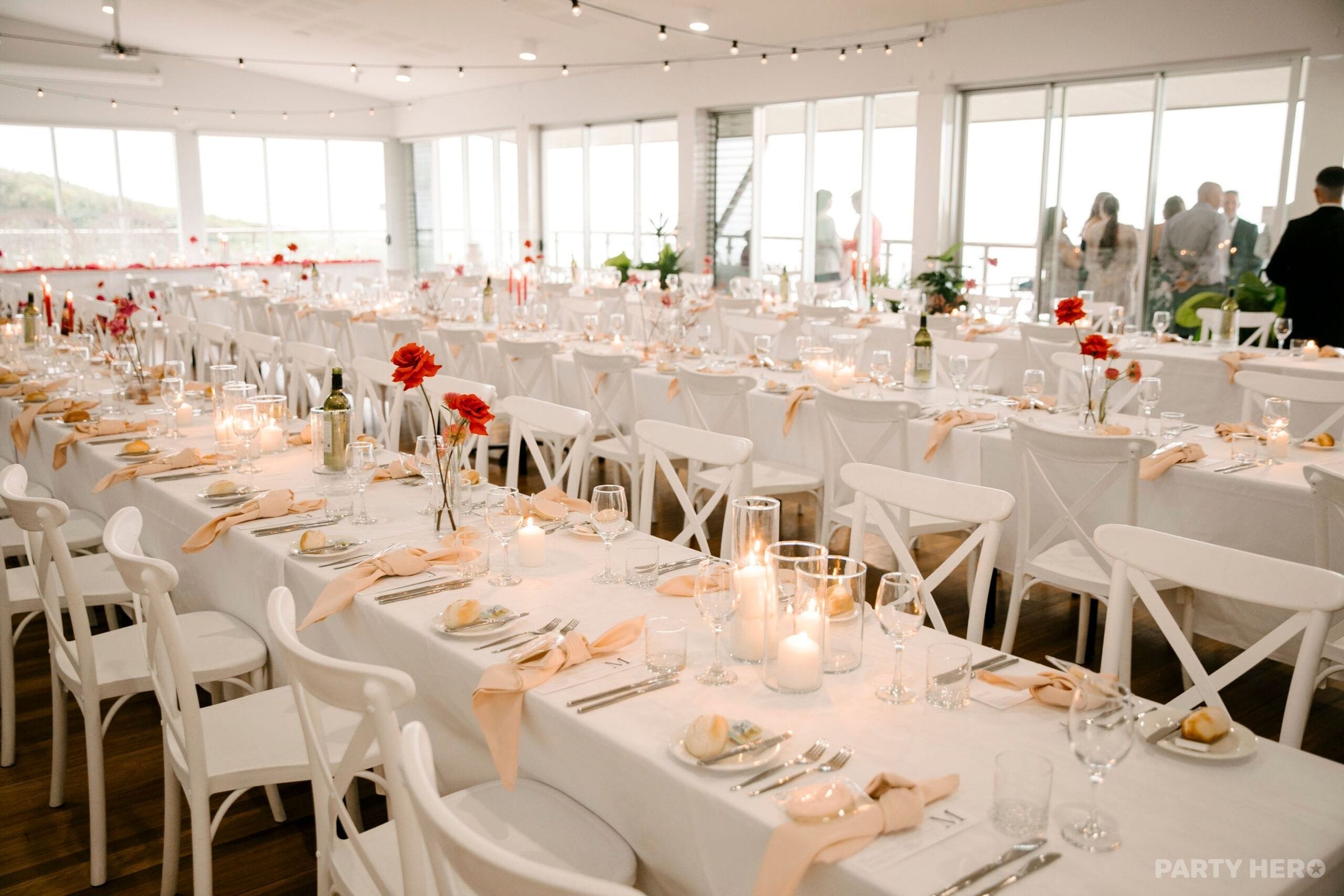 Lighthouse Room at Dunes by Dish - party venue on the Central Coast