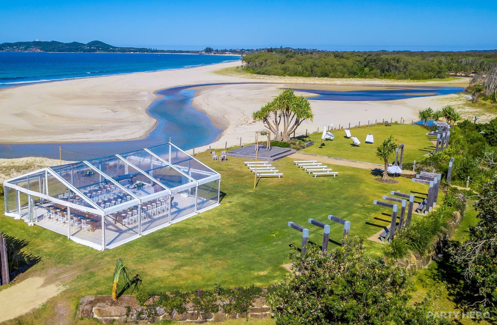 Byron Bay Wedding & Event Hire - event hire in the Byron Bay area