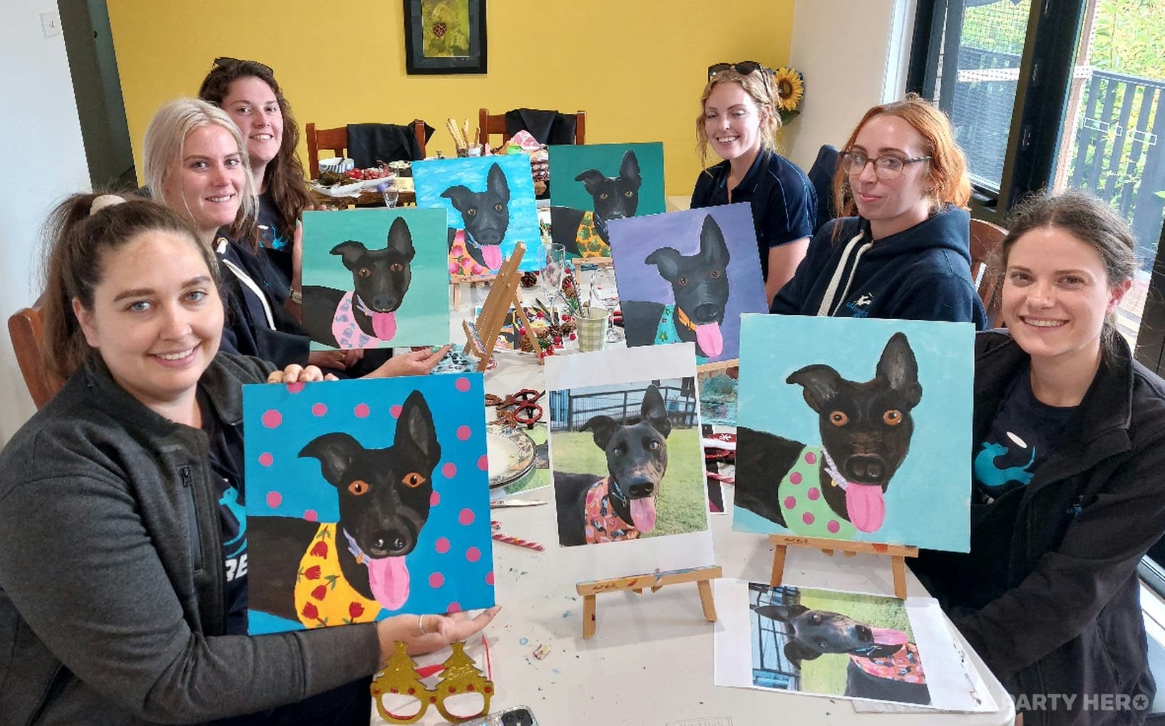 Ladybird Design Creative - paint and sip in the Blue Mountains